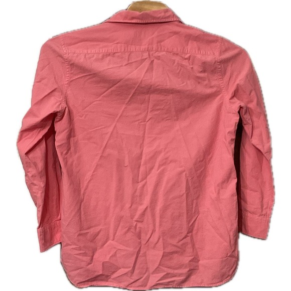 Ralph Lauren Relaxed Fit Shirt Long Sleeve Button Up Pink Cotton Men's XL - Picture 2 of 5